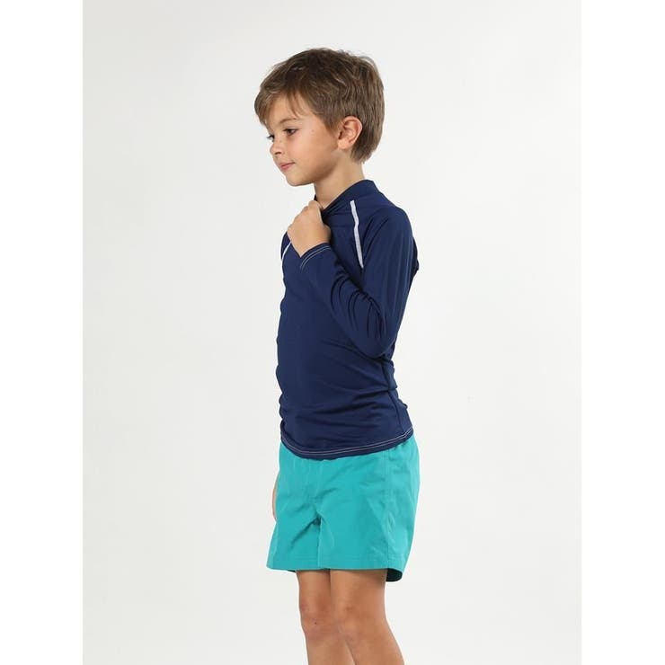 男女兼用ラグランハイネックロンＴタイプKIDSキッズ子供用ラッシュガード(水着 … | GRAXIA | 詳細画像19 