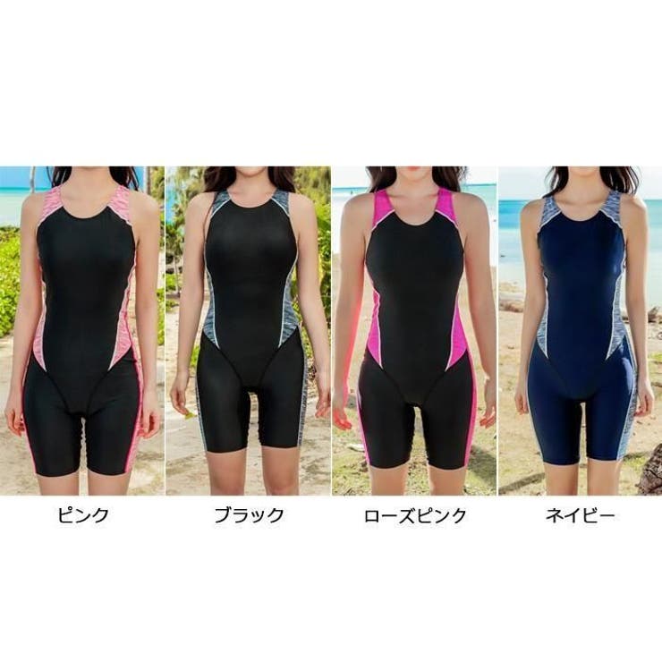 スタイリッシュノースリオールインワンFitnessフィットネス運動系水着(水着 … | GRAXIA | 詳細画像3 