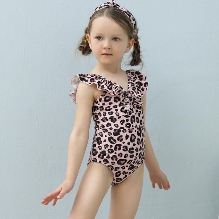 カチューシャ付きVネックフリルワンピースKIDSキッズ子供用水着(水着 キッズ … | GRAXIA | 詳細画像7 