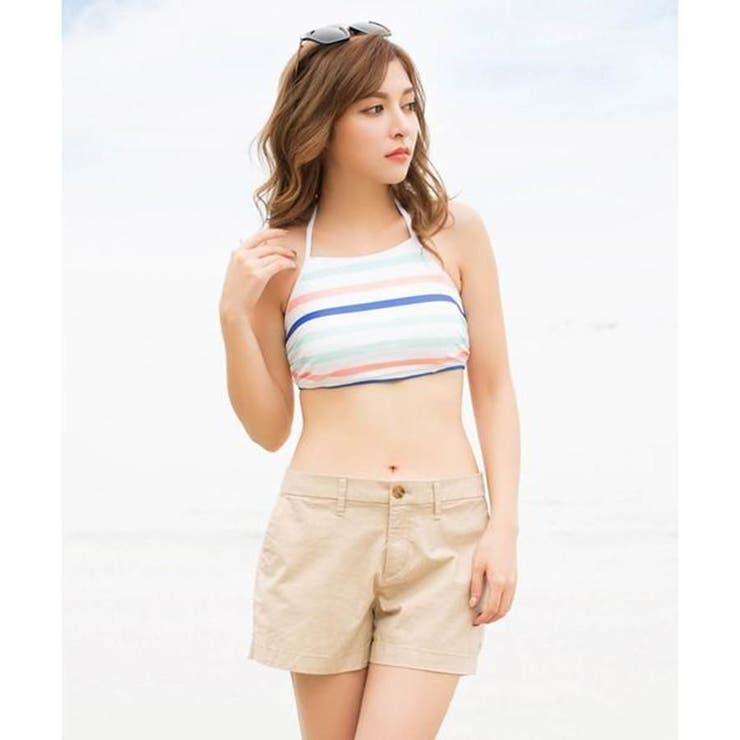 大人カジュアルなロングスリーブ体形カバー水着4点セット(水着・体型カバー) | GRAXIA | 詳細画像26 