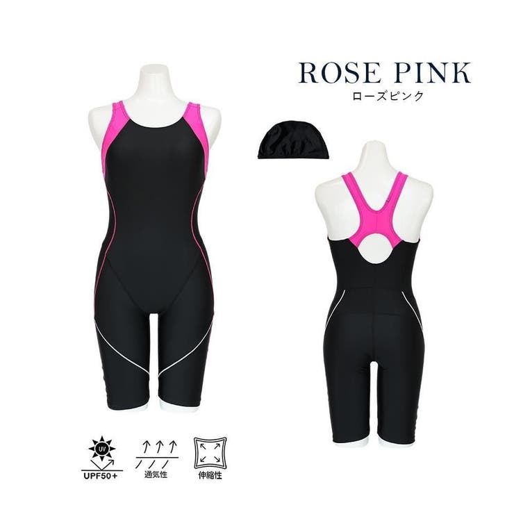 スイムキャップ付きバッククロスワンピース2点セットFitnessフィットネス運動… | GRAXIA | 詳細画像16 