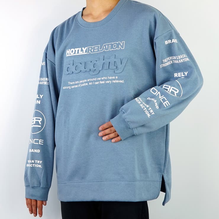 ビッグシルエット 裏起毛トレーナー ビックトレーナー 品番 Grvk Groovy Store グルービーストア のメンズファッション 通販 Shoplist ショップリスト