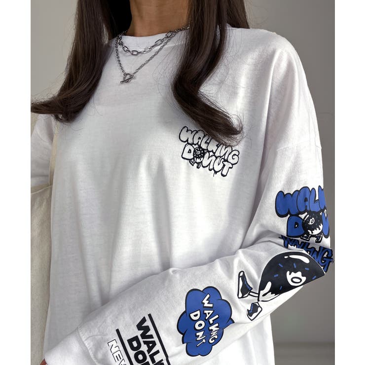 【追加入荷！】【オーバーサイズ】ロンT ロンティー長袖 袖プリント | GROOVY STORE | 詳細画像31 