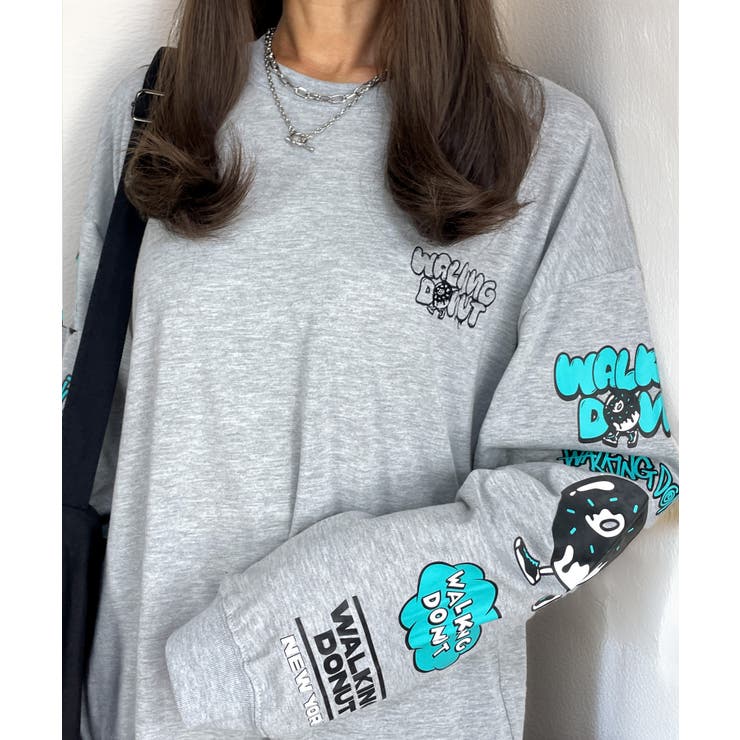 【追加入荷！】【オーバーサイズ】ロンT ロンティー長袖 袖プリント | GROOVY STORE | 詳細画像41 