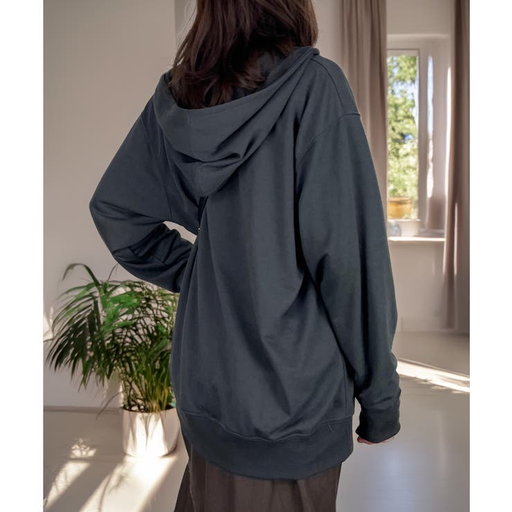 【無地】ﾕﾆｾｯｸｽ【5色展開】薄手 ジップ パーカー