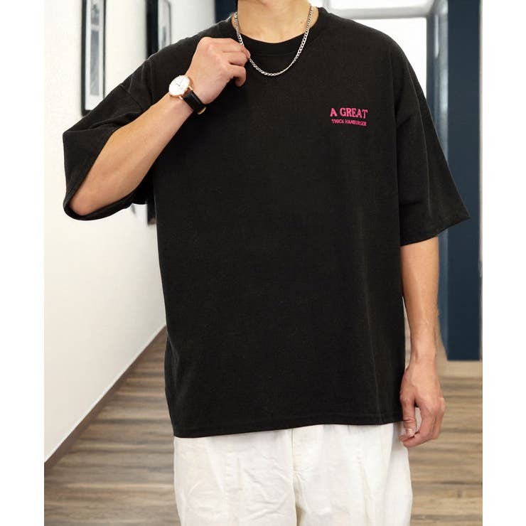 【ｵｰﾊﾞｰｻｲｽﾞ】ヴィンテージライク Tシャツ半袖 レトロTシャツ #グラフィック #ロゴ T #ビンテージライク