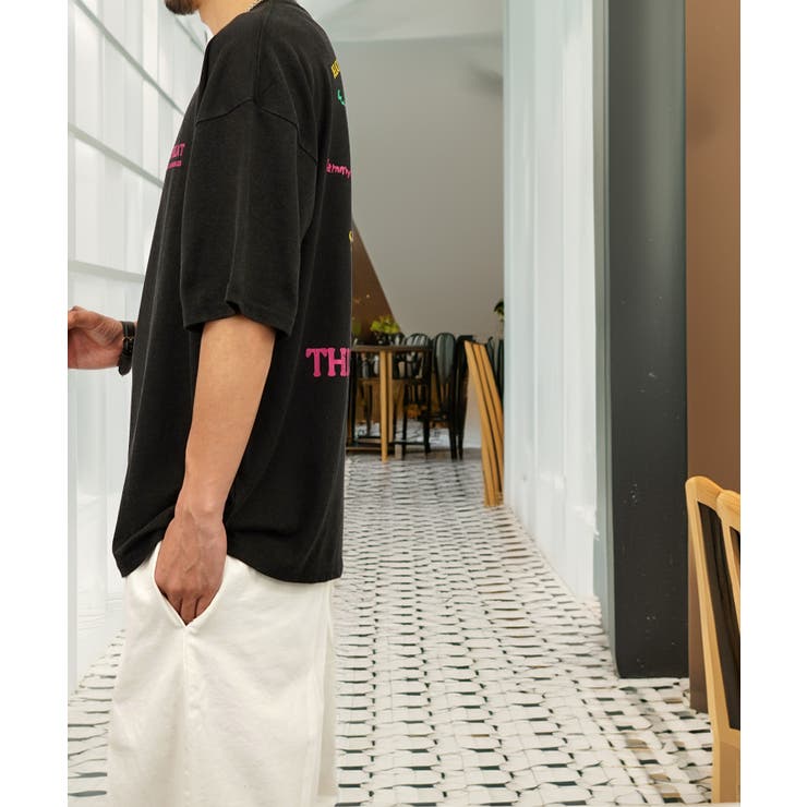 【ｵｰﾊﾞｰｻｲｽﾞ】ヴィンテージライク Tシャツ半袖 レトロTシャツ #グラフィック #ロゴ T #ビンテージライク
