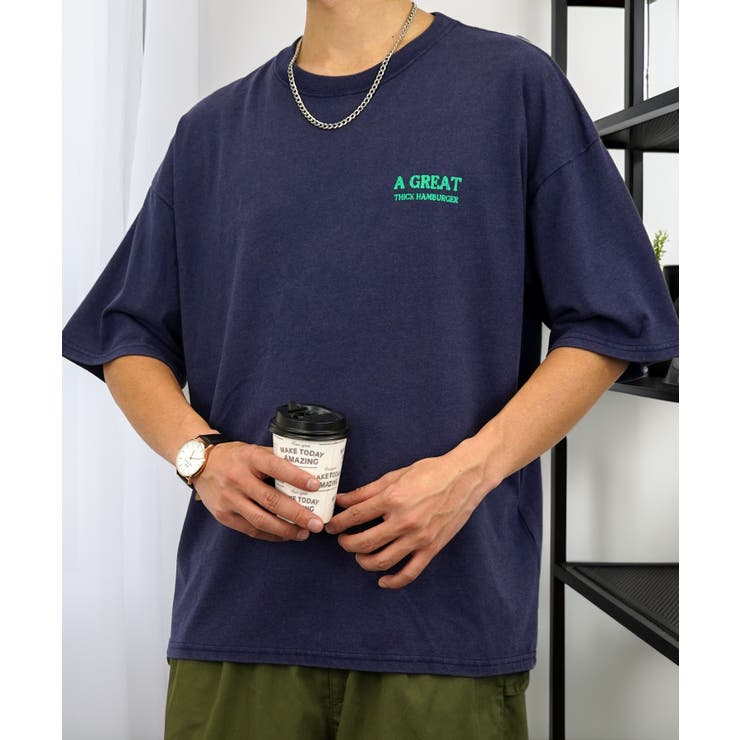 【ｵｰﾊﾞｰｻｲｽﾞ】ヴィンテージライク Tシャツ半袖 レトロTシャツ #グラフィック #ロゴ T #ビンテージライク