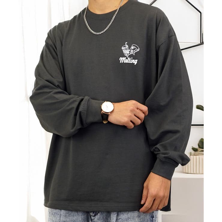 ふるさと納税 服 和歌山県 和歌山市  スチールブルー × ロング CARP SLEEVE SHIRT 服 ファッション 衣料 スチールブルー × ロング ふるさと納税 服 和歌山県 和歌山市 スチールブルー × ロング