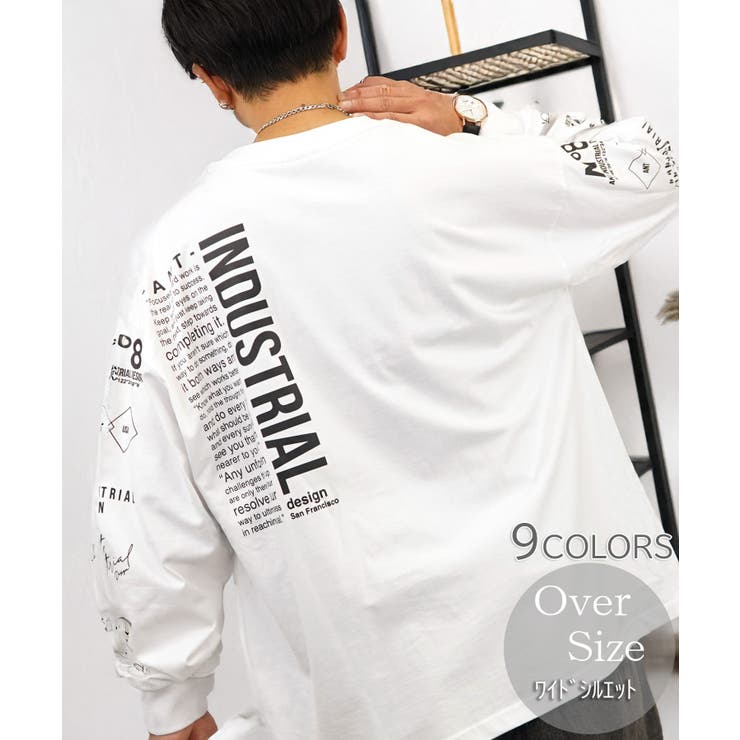 【ｵｰﾊﾞｰｻｲｽﾞ】【ﾍﾋﾞｰｳｪｲﾄ】ANT ロンT 長袖 #グラフィック #３種のデザイン　#アント