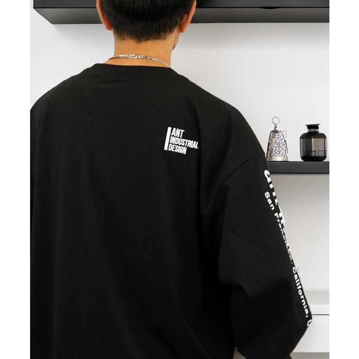 【ｵｰﾊﾞｰｻｲｽﾞ】【ﾍﾋﾞｰｳｪｲﾄ】ANT ロンT 長袖 #グラフィック #３種のデザイン　#アント