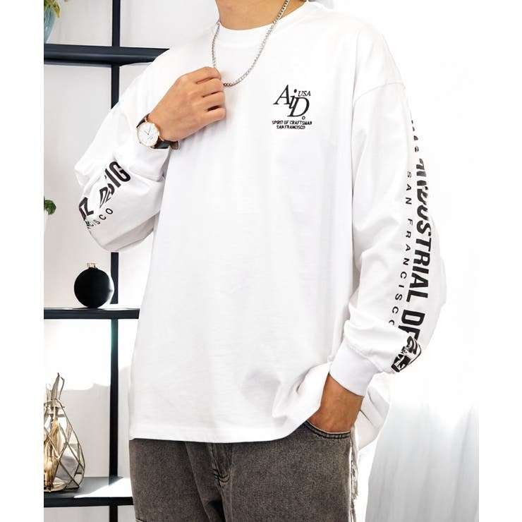【ｵｰﾊﾞｰｻｲｽﾞ】【ﾍﾋﾞｰｳｪｲﾄ】ANT ロンT 長袖 #グラフィック #３種のデザイン　#アント