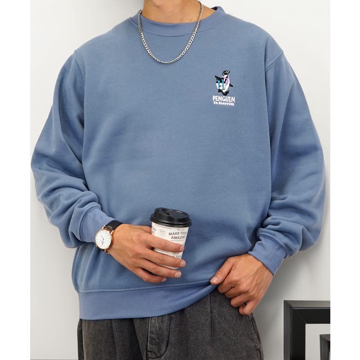 裏起毛 トレーナー #スウェット[品番：GRVK0002785]｜GROOVY  STORE（グルービーストア）のメンズファッション通販｜SHOPLIST（ショップリスト）