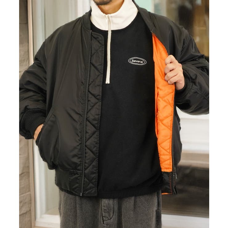 サイドライン ハーフジップ フリース[品番：GRVK0003118]｜GROOVY  STORE（グルービーストア）のメンズファッション通販｜SHOPLIST（ショップリスト）