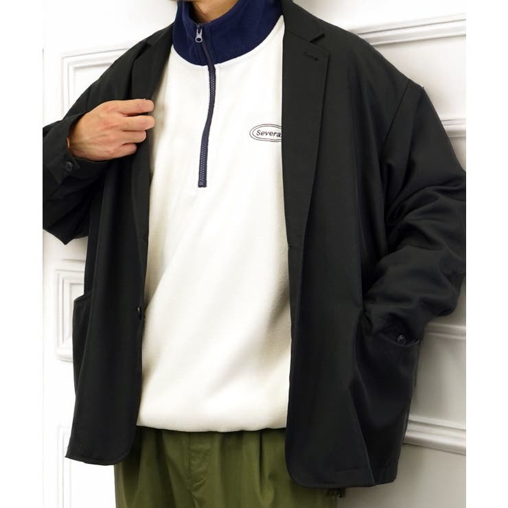 サイドライン ハーフジップ フリース[品番：GRVK0003118]｜GROOVY  STORE（グルービーストア）のメンズファッション通販｜SHOPLIST（ショップリスト）