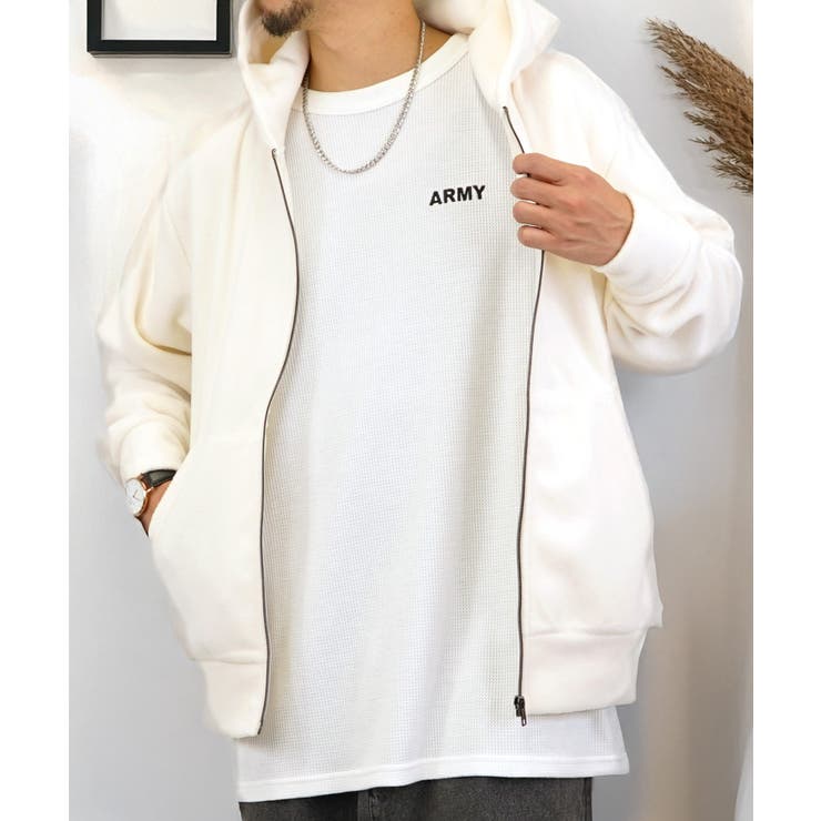 【無地】ジップ パーカー トップス | GROOVY STORE | 詳細画像24 