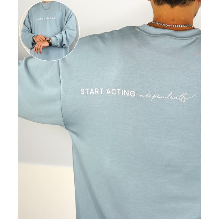 【伸縮性◎】オーバーサイズ Tシャツ ストリート ロンt【4種ﾃﾞｻﾞｲﾝ】 #ロゴ T #ストレッチ