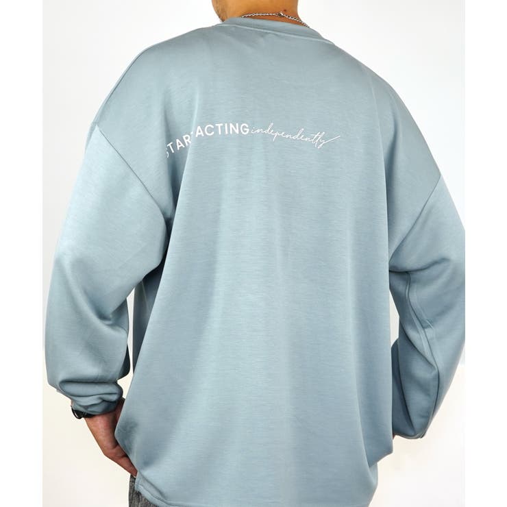 【伸縮性◎】オーバーサイズ Tシャツ ストリート ロンt【4種ﾃﾞｻﾞｲﾝ】 #ロゴ T #ストレッチ