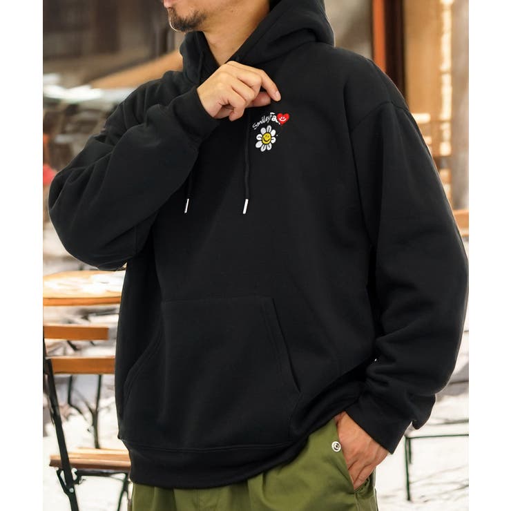 オーバーサイズ スマイル スウェット[品番：GRVK0003101]｜GROOVY  STORE（グルービーストア）のメンズファッション通販｜SHOPLIST（ショップリスト）