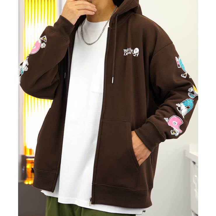 コットン 裏起毛 パーカー レディース 大きめ フード付き