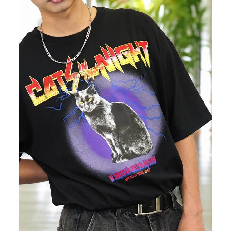 Tシャツ半袖 ﾊﾞｯｸﾌﾟﾘﾝﾄ Tシャツ #グラフィック Tシャツ