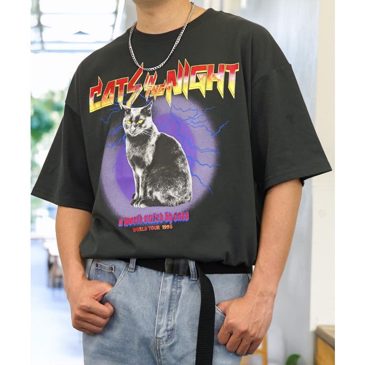 Tシャツ半袖 ﾊﾞｯｸﾌﾟﾘﾝﾄ Tシャツ #グラフィック Tシャツ