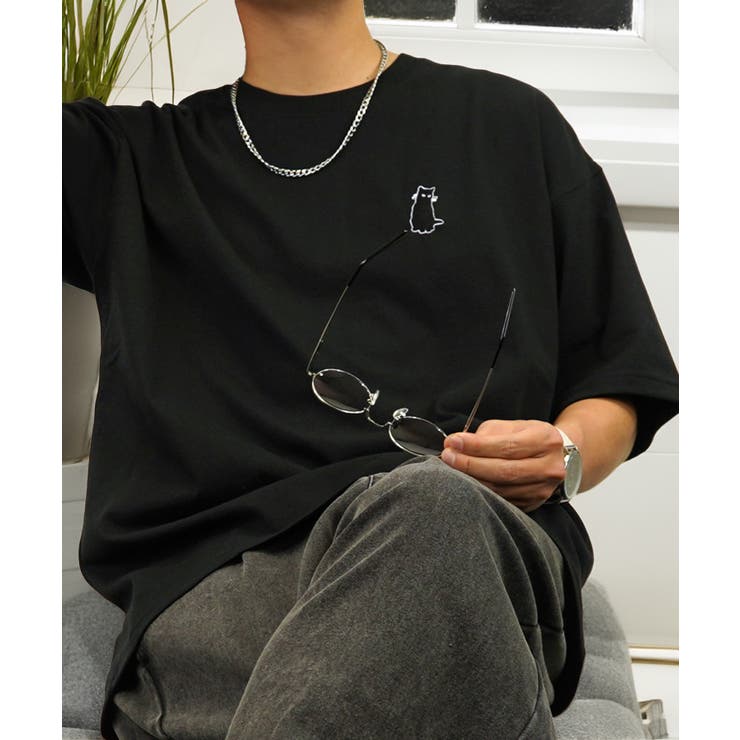 Tシャツ半袖 ﾊﾞｯｸﾌﾟﾘﾝﾄ Tシャツ #グラフィック Tシャツ