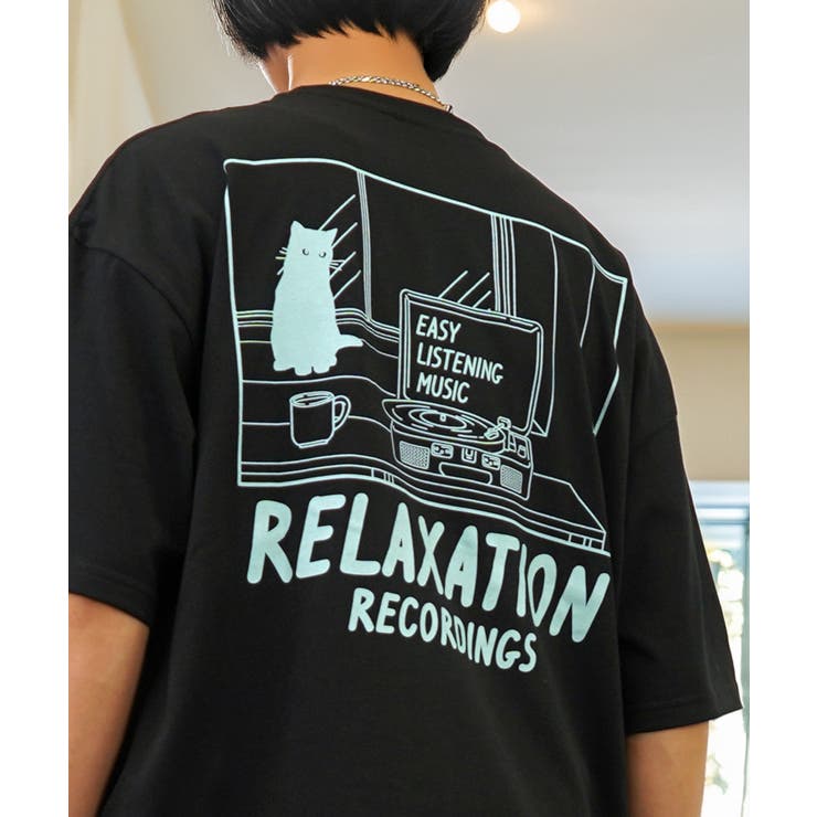 Tシャツ半袖 ﾊﾞｯｸﾌﾟﾘﾝﾄ Tシャツ #グラフィック Tシャツ