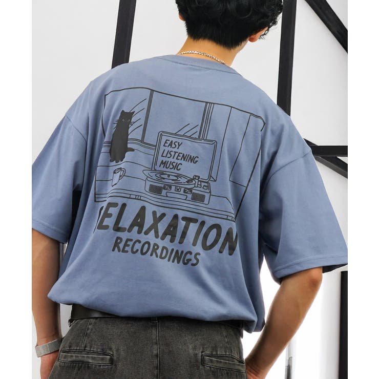 Tシャツ半袖 ﾊﾞｯｸﾌﾟﾘﾝﾄ Tシャツ #グラフィック Tシャツ