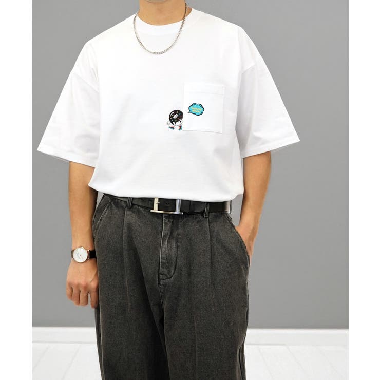 【ｵｰﾊﾞｰｻｲｽﾞ】白Tｼｬﾂ　黒Tｼｬﾂ【ﾍﾋﾞｰｳｪｲﾄ】Tシャツ半袖 ｵｰﾊﾞｰｻｲｽﾞ #ロゴTシャツ