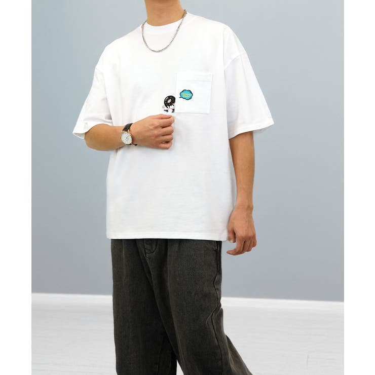 【ｵｰﾊﾞｰｻｲｽﾞ】白Tｼｬﾂ　黒Tｼｬﾂ【ﾍﾋﾞｰｳｪｲﾄ】Tシャツ半袖 ｵｰﾊﾞｰｻｲｽﾞ #ロゴTシャツ