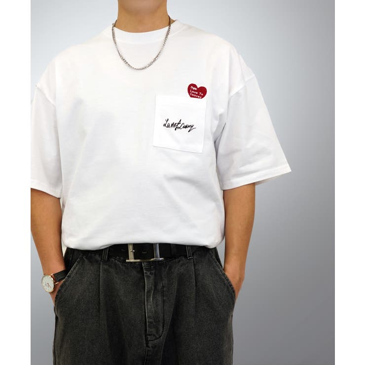 【ｵｰﾊﾞｰｻｲｽﾞ】白Tｼｬﾂ　黒Tｼｬﾂ【ﾍﾋﾞｰｳｪｲﾄ】Tシャツ半袖 ｵｰﾊﾞｰｻｲｽﾞ #ロゴTシャツ