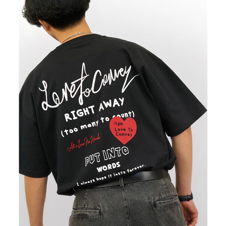【ｵｰﾊﾞｰｻｲｽﾞ】白Tｼｬﾂ　黒Tｼｬﾂ【ﾍﾋﾞｰｳｪｲﾄ】Tシャツ半袖 ｵｰﾊﾞｰｻｲｽﾞ #ロゴTシャツ