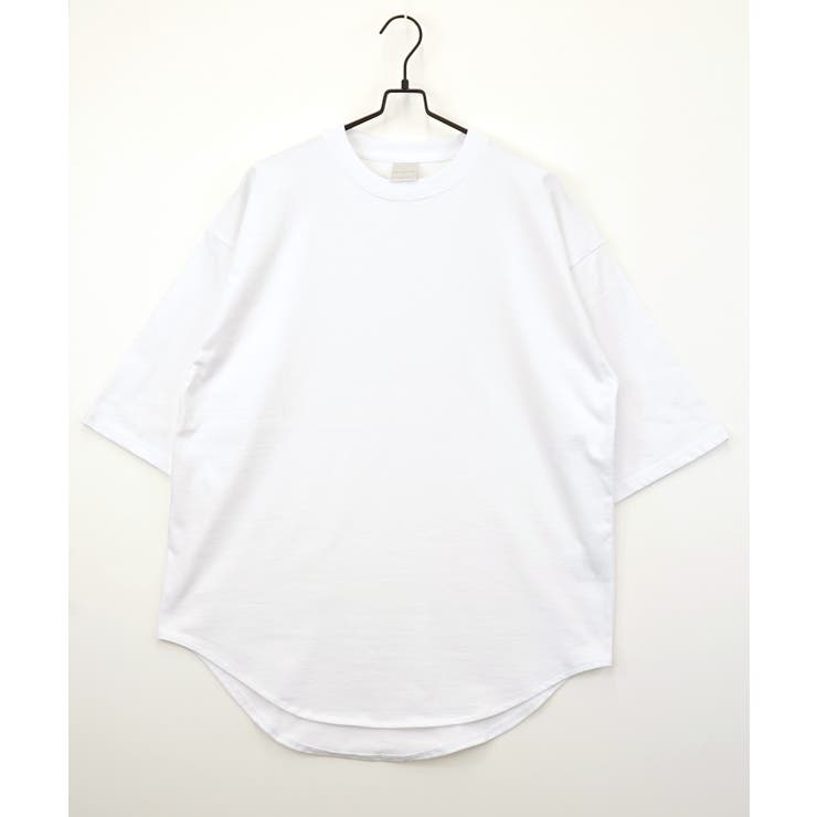 無地【ビッグシルエット】ラウンドテールＴシャツ 無地【ヘビーウェイト】Tシ… | GROOVY STORE | 詳細画像1 