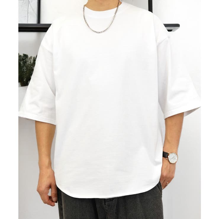 無地【ビッグシルエット】ラウンドテールＴシャツ 無地【ヘビーウェイト】Tシ… | GROOVY STORE | 詳細画像13 