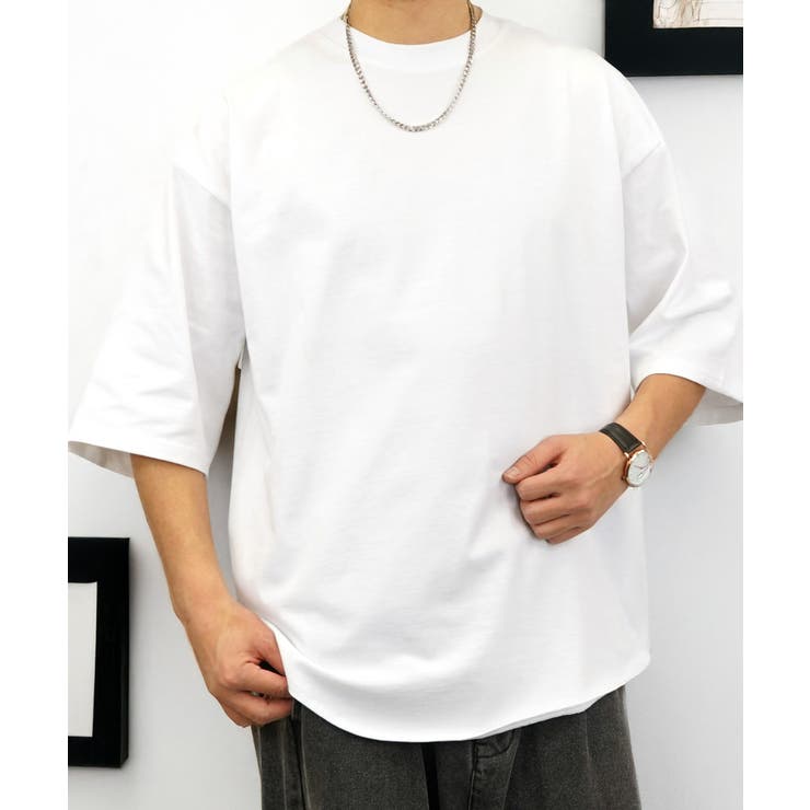 無地【ビッグシルエット】ラウンドテールＴシャツ 無地【ヘビーウェイト】Tシ… | GROOVY STORE | 詳細画像15 