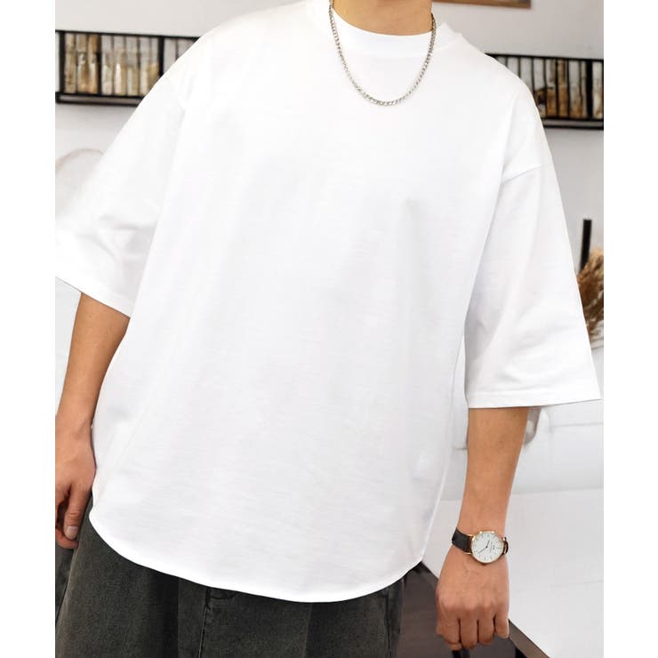 無地【ビッグシルエット】ラウンドテールＴシャツ 無地【ヘビーウェイト】Tシ… | GROOVY STORE | 詳細画像16 