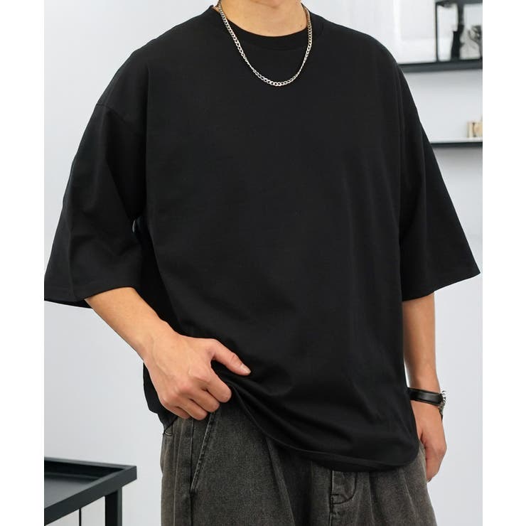 無地【ビッグシルエット】ラウンドテールＴシャツ 無地【ヘビーウェイト】Tシ… | GROOVY STORE | 詳細画像8 