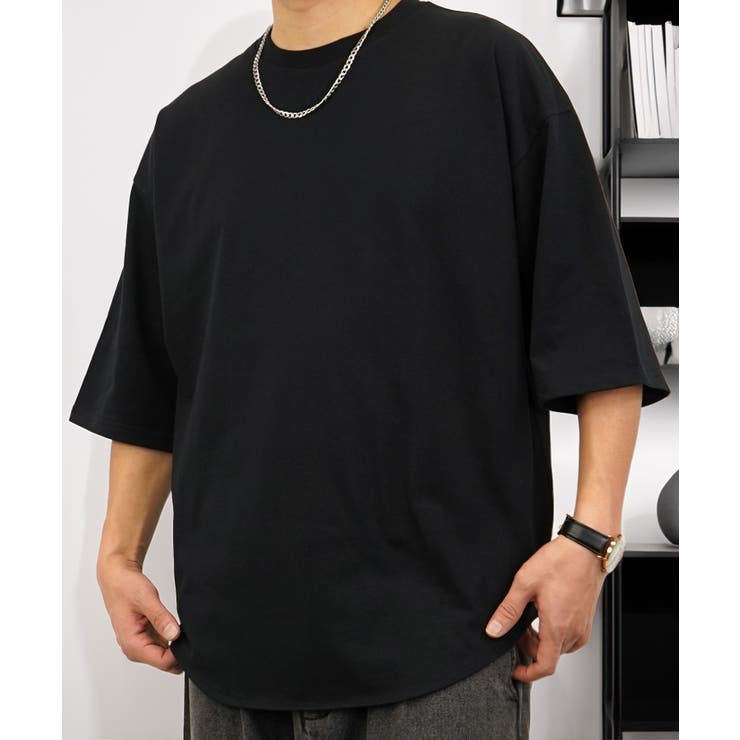 無地【ビッグシルエット】ラウンドテールＴシャツ 無地【ヘビーウェイト】Tシ… | GROOVY STORE | 詳細画像21 
