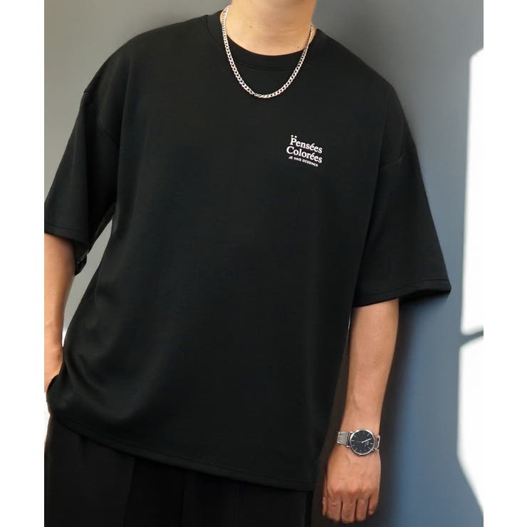 肌触り◎ ストレッチ Tシャツ半袖 ストリート 接触冷感  冷感 # ロゴ T