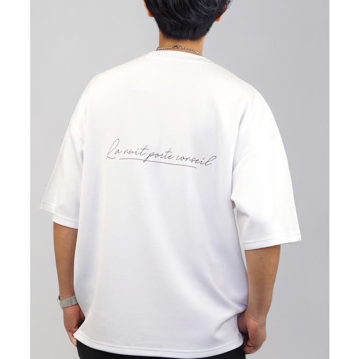 肌触り◎ ストレッチ Tシャツ半袖 ストリート 接触冷感  冷感 # ロゴ T