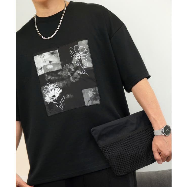 肌触り◎ ストレッチ Tシャツ半袖 ストリート 接触冷感  冷感 # ロゴ T