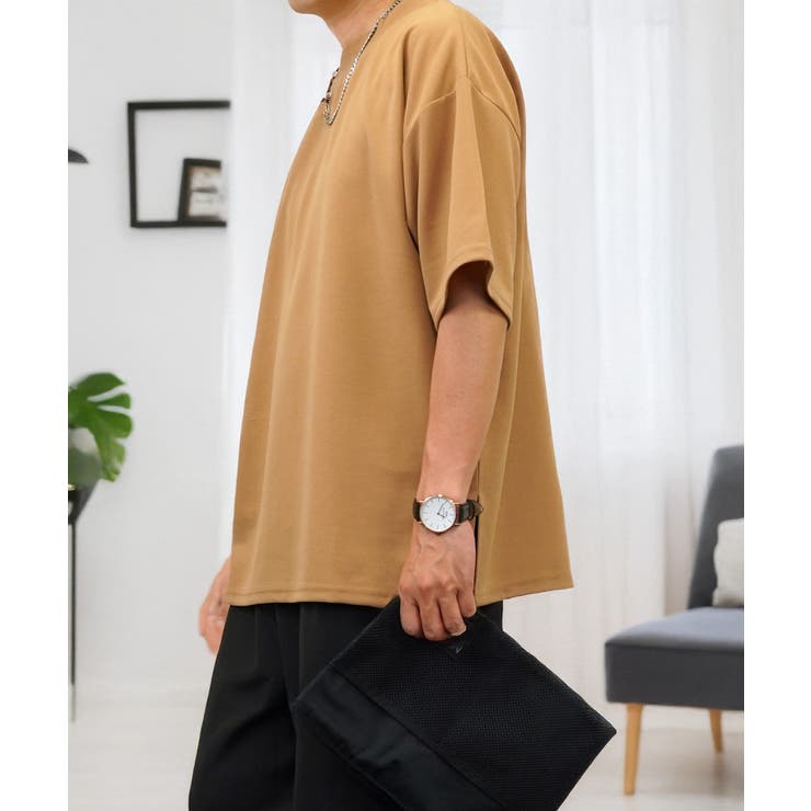 Tシャツ半袖  ジョーゼット #無地 Tシャツ
