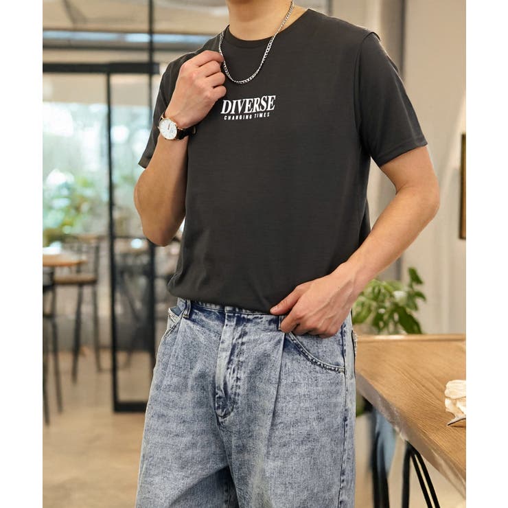 ﾜﾝﾎﾟｲﾝﾄ Tｼｬﾂ半袖 ストリート　#ロゴ Tシャツ
