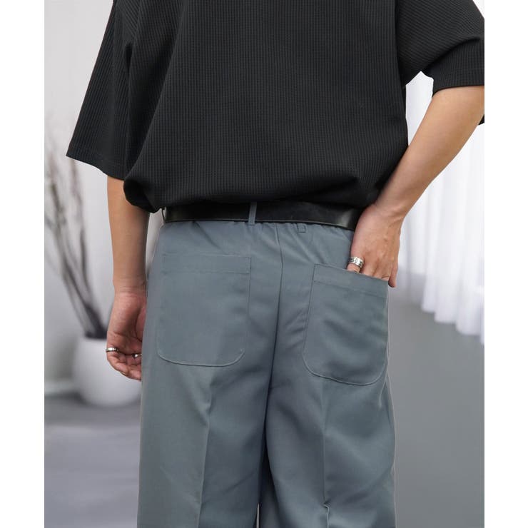 【セットアップ対応】センタープレス スラックス | GROOVY STORE | 詳細画像11 