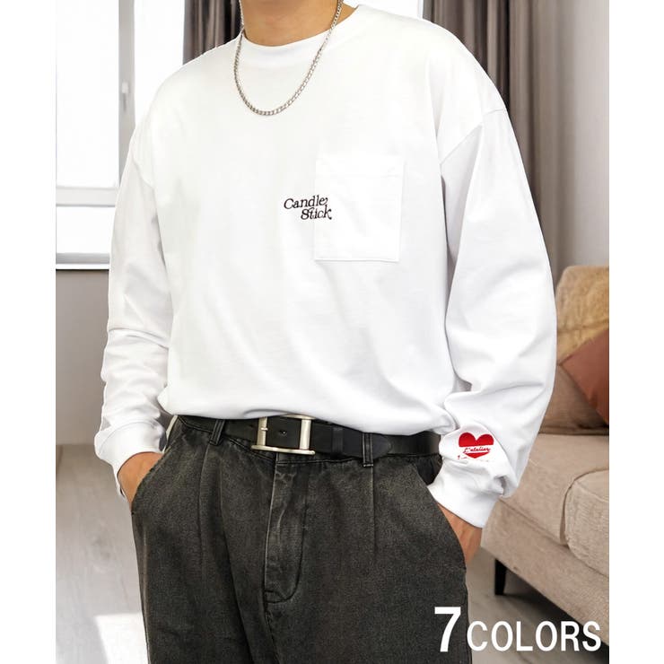 ♦  Jeans♦ロゴ 長袖 ロンTシャツ tシャツ 「別注」HONDA 袖ロゴ 長袖Tシャツ ロンT メンズ