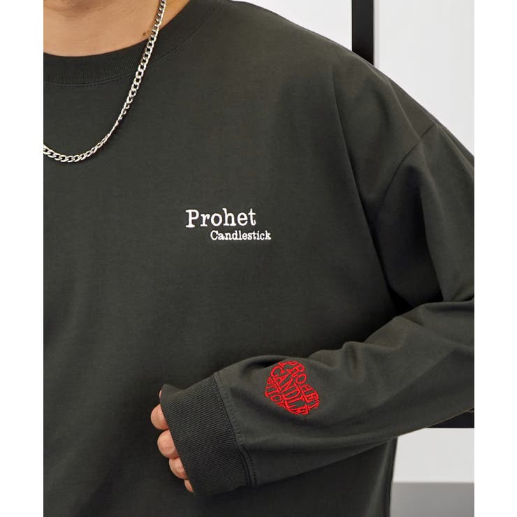 刺繍  ロンT 長袖 グラフィック Tシャツ ハート ロゴ | GROOVY STORE | 詳細画像47 