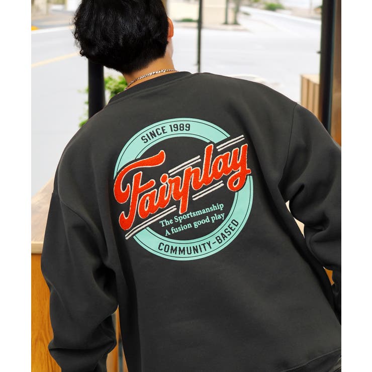 ブラック系-1 | グラフィック ワイド スウェット | GROOVY STORE