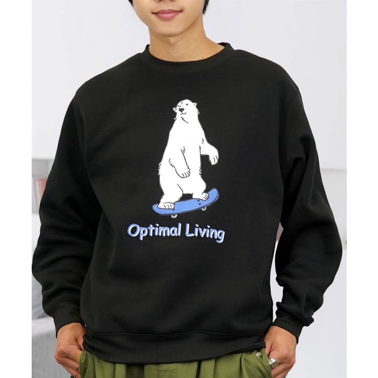 裏起毛 スウェット トレーナー ベアー | GROOVY STORE | 詳細画像7 