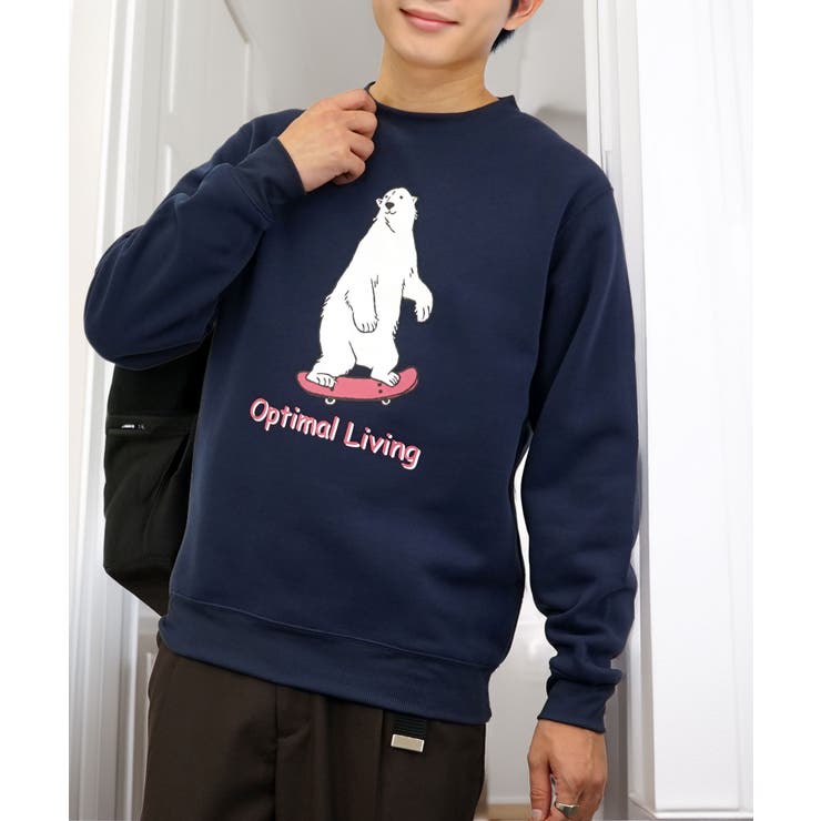 裏起毛 スウェット トレーナー ベアー | GROOVY STORE | 詳細画像13 